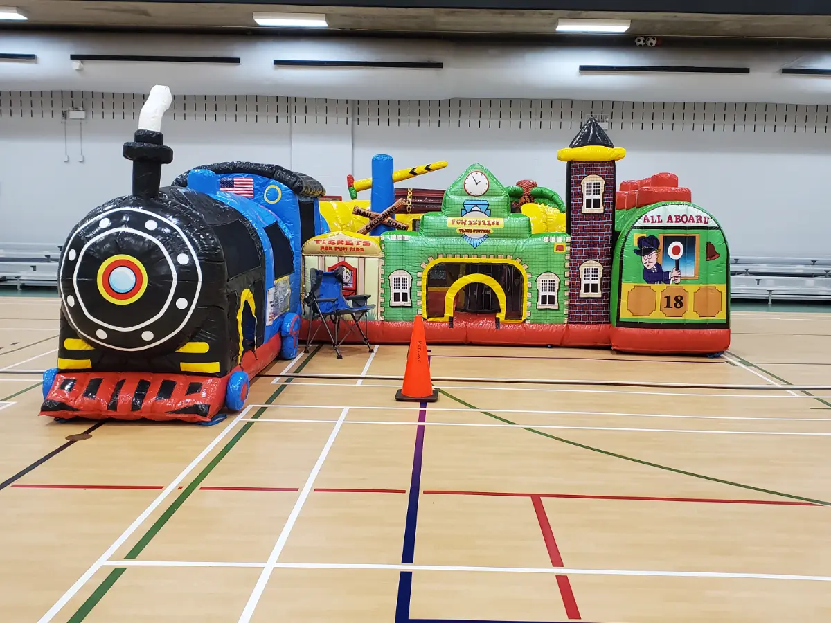 Express Train Toddler Inflatable Rental | Toddler Inflatables | Redline ...