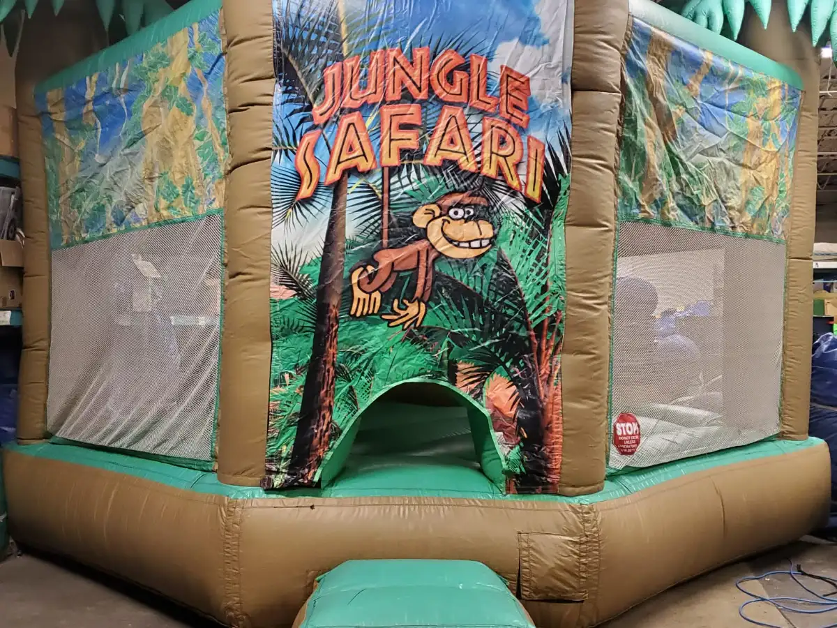 Jungle Safari Bounce House
